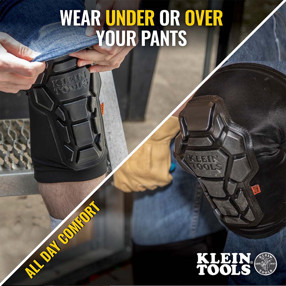 Klein Tools 60611 Heavy Duty Knee Pad Sleeves, L/XL
