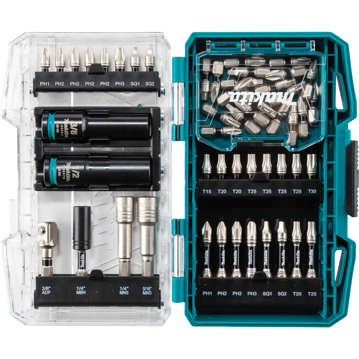 Makita T-05941 Impact XPS 50 Pc. Impact Driving and Fastening Bit Set