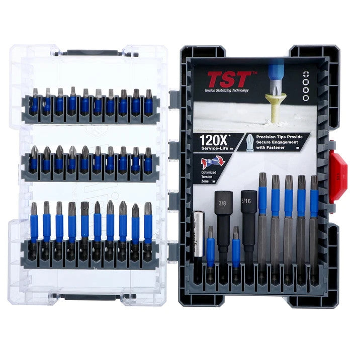 Wiha 70297 40 Piece TerminatorBlue Impact Bit Set