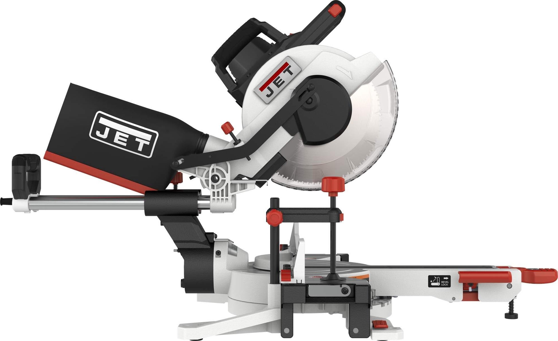 Jet 707210 JMS-10X Sliding Dual Bevel Compound 10" Miter Saw