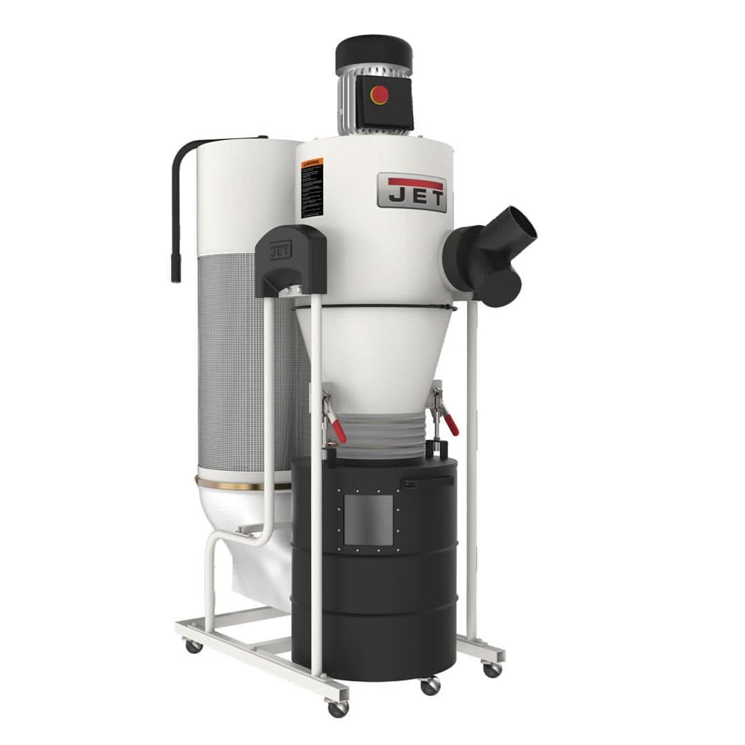 Jet 717515 JCDC-1.5 Cyclone Dust Collector, 1.5HP, 115V – Tool Nut