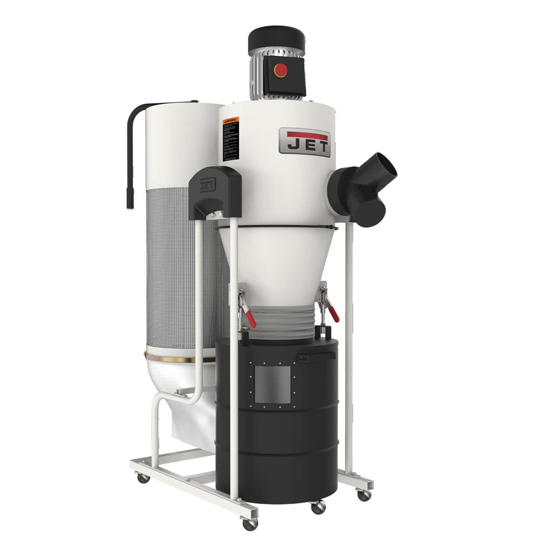 Jet 717515 JCDC-1.5 Cyclone Dust Collector, 1.5HP, 115V