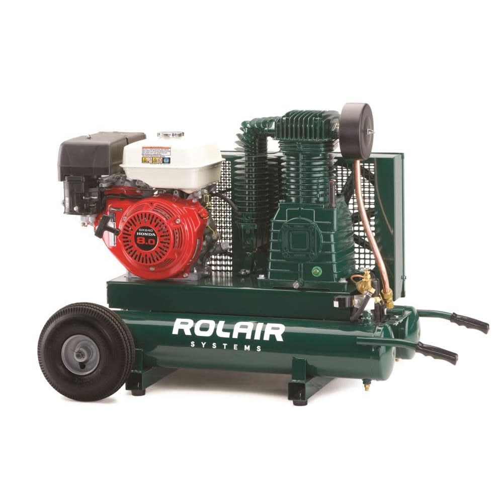 Rolair 8422HK30-0001 8HP Gas Powered Honda Compressor – Tool Nut