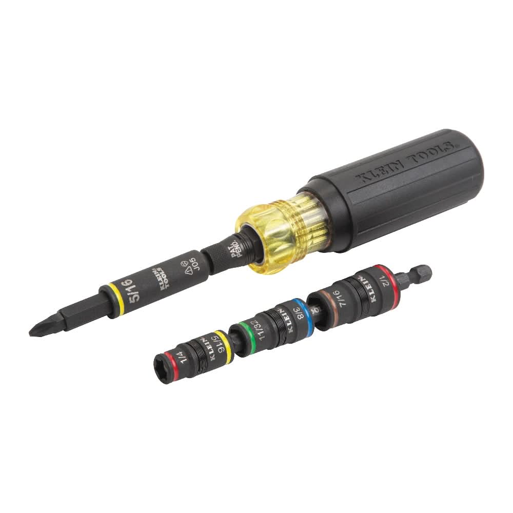 Klein Tools 85517HD 2-Piece 11-in-1 Impact Rated Screwdriver