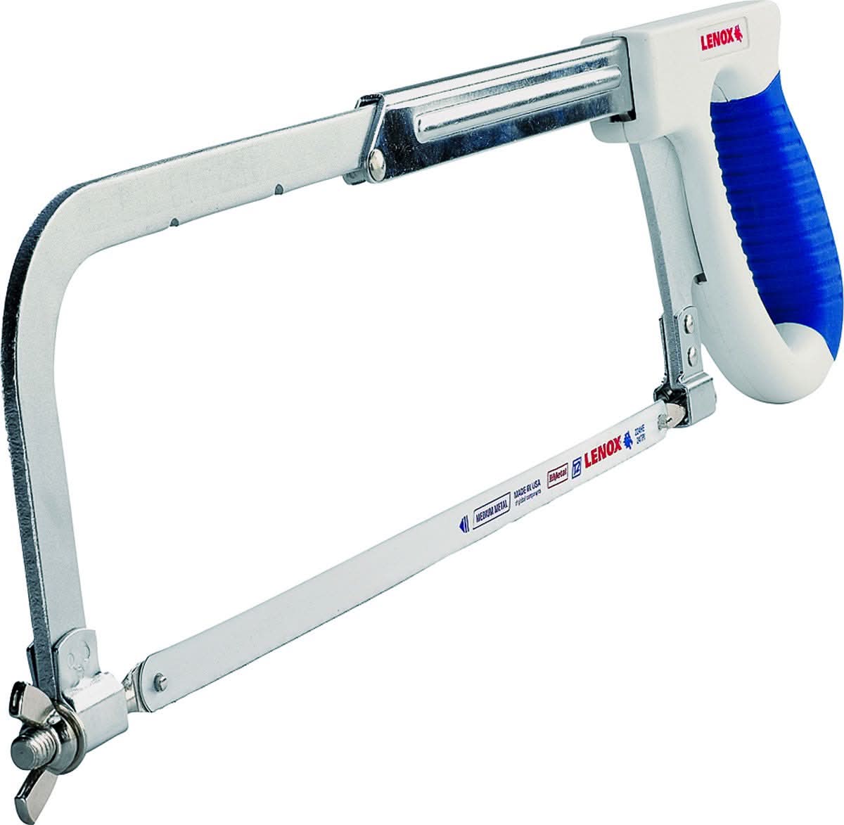 Lenox 1805723 12 Inch Adjustable Hacksaw Frame With Blade – Tool Nut
