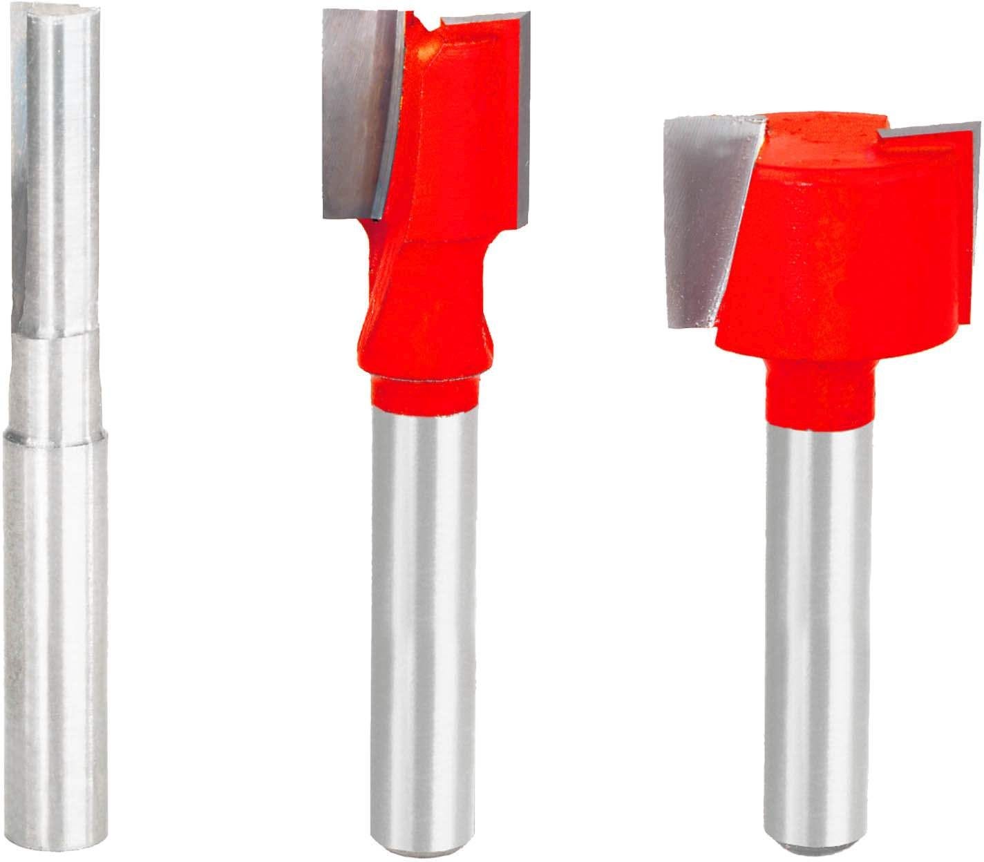 Freud 89-660 3 Piece Undersized Plywood Router Bit Set (1/4-Inch Shank)