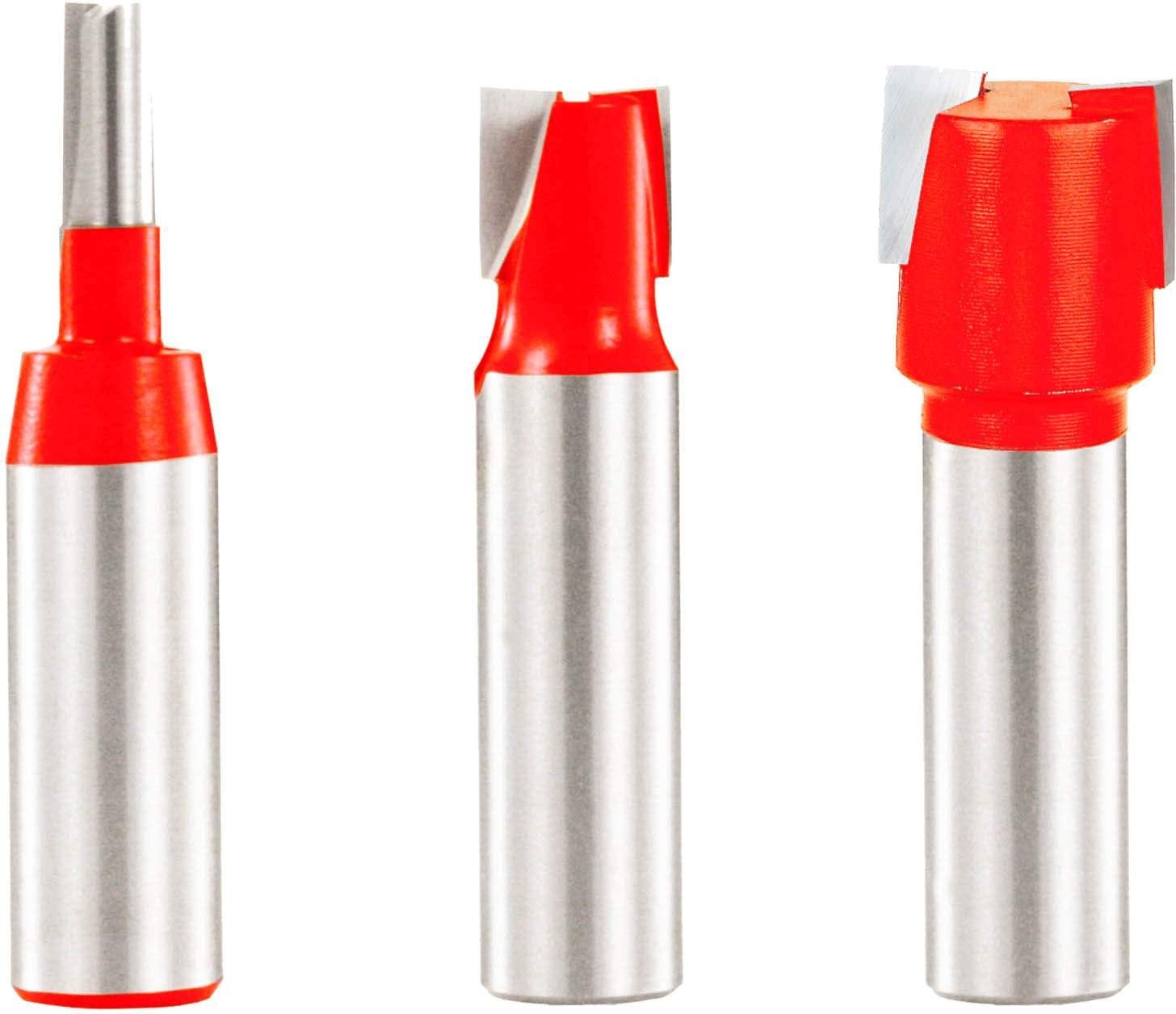 Freud 89-670 3 Piece Undersized Plywood Router Bit Set (1/2-Inch Shank)