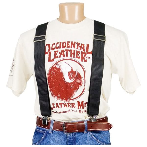 Occidental Leather 9020B Oxy Nylon Suspenders, Black – Tool Nut