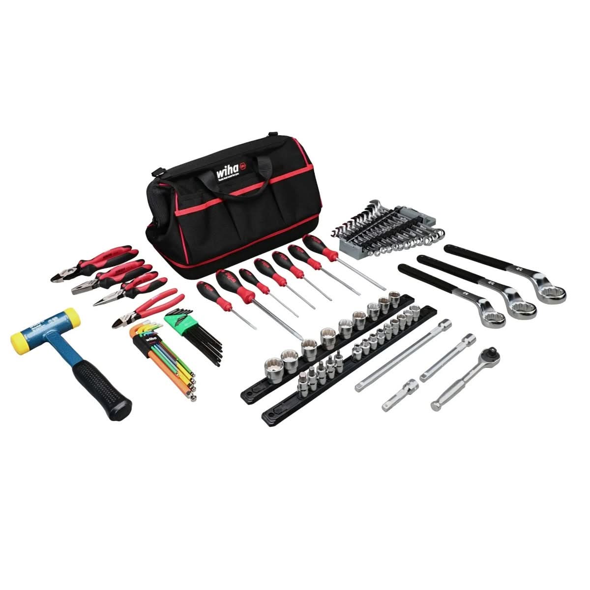 Wiha 90615 76-Piece Motocross Mechanic Tool Kit – Tool Nut
