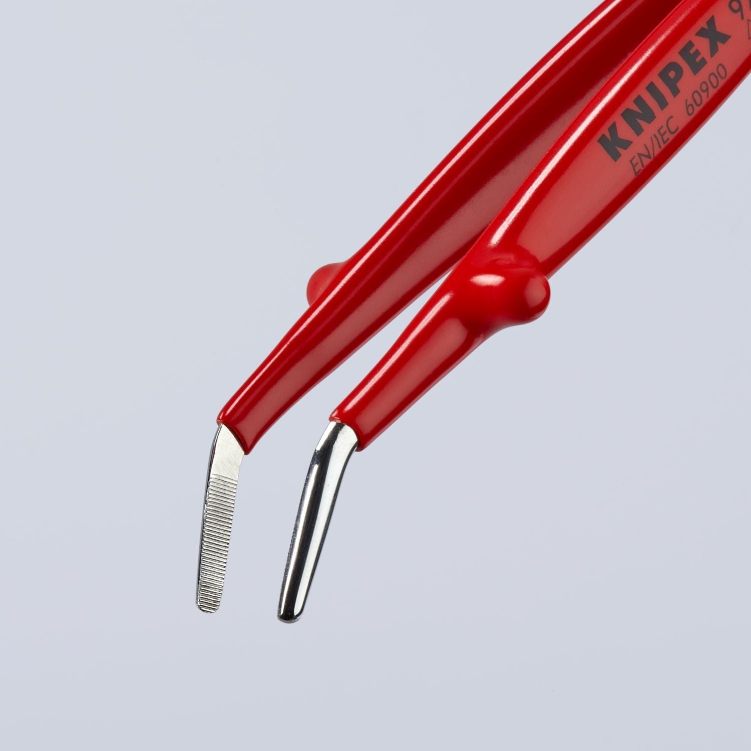 Knipex 92 47 01 Stainless Steel Gripping-30°Angled Tweezers-1000V Insulated