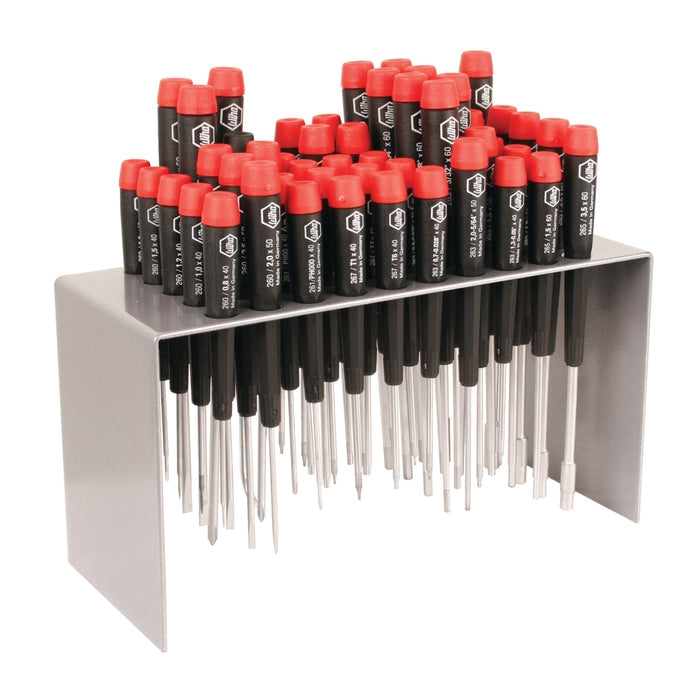 Wiha 92189 50-Piece Master Technician's Classic Precision Screwdriver Bench Top Set with Pentalobes