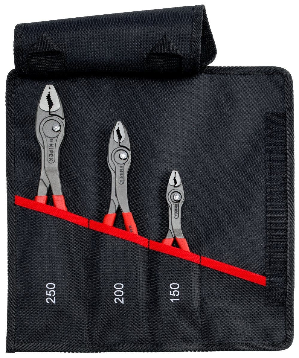 Knipex 00 19 61 V01 TwinGrip Slip Joint Pliers 3-Piece Set