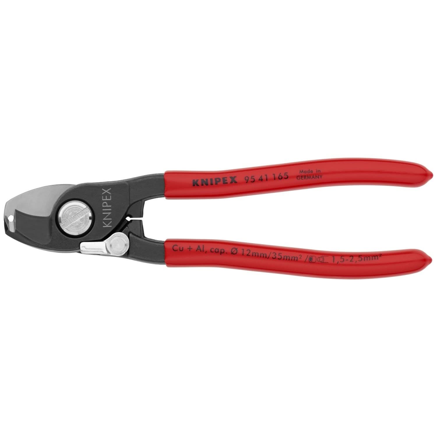 Knipex 95 41 165 Multifunctional Cable Shears with Stripper – Tool Nut