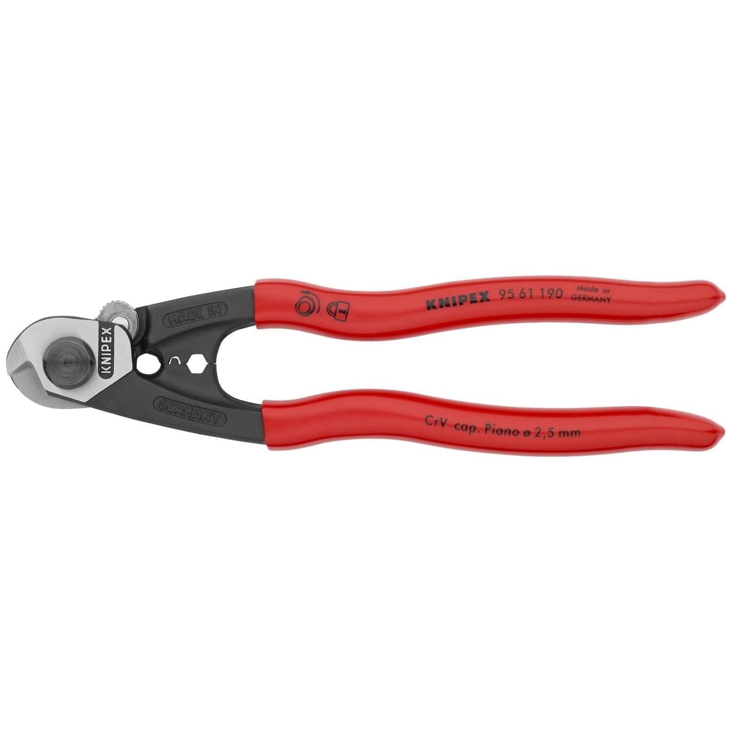 Knipex 95 61 190 Wire Rope Shears – Tool Nut