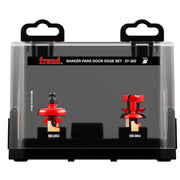 Diablo 97-362 3 Piece Premier Adjustable Shaker Door Edge Router Bit Set