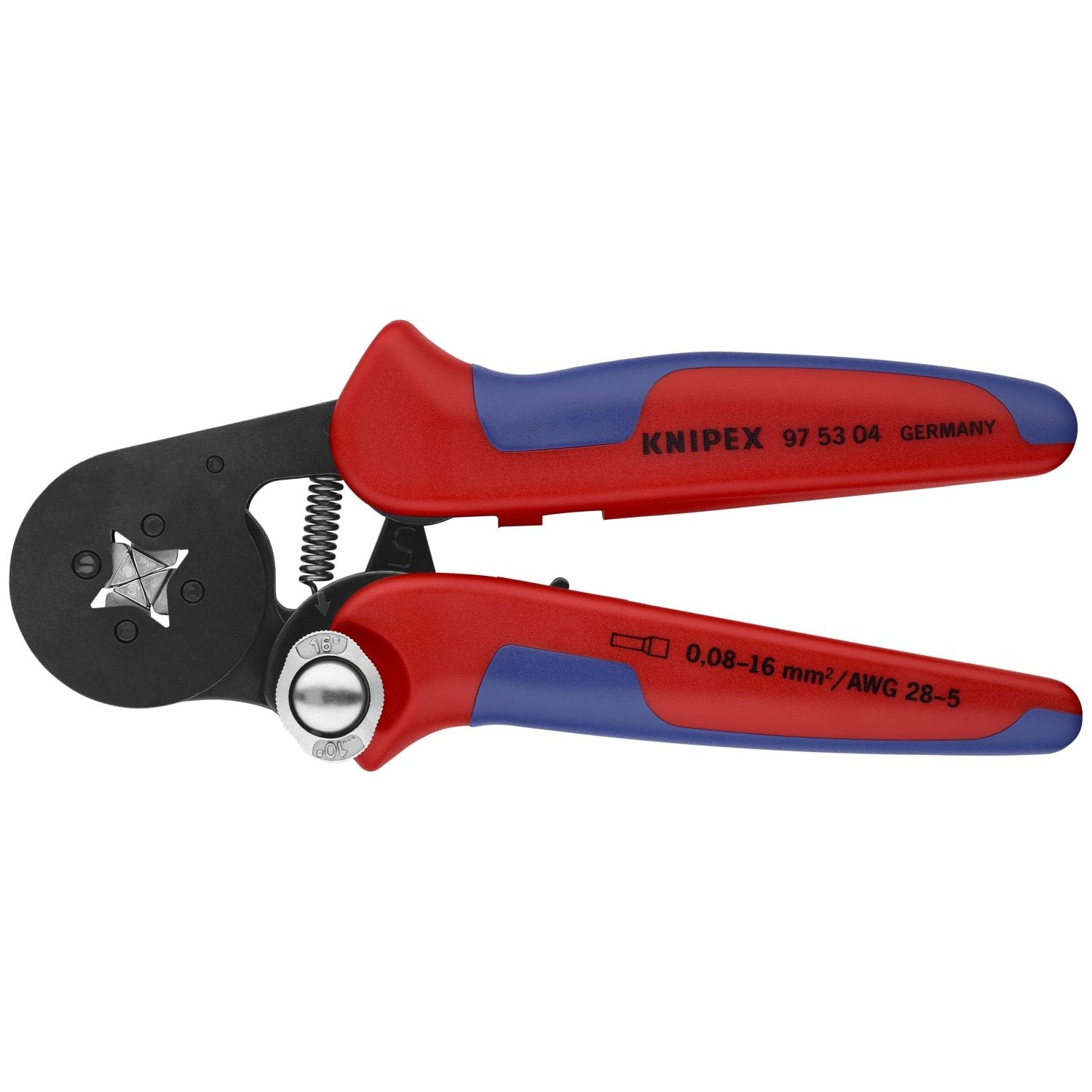 Knipex 97 53 04 Self-Adjusting Crimping Pliers For Wire Ferrules