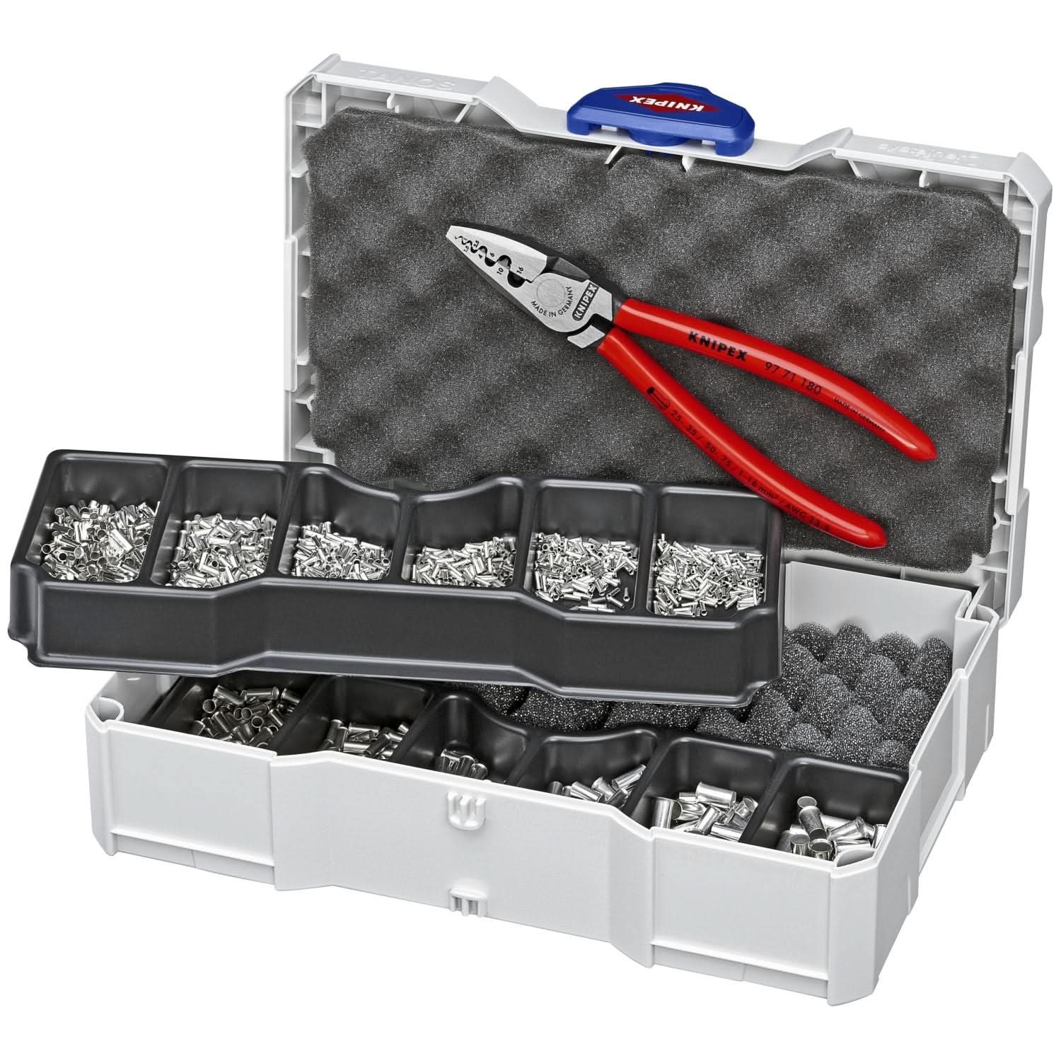 Knipex 97 90 05 Crimp Assortments with 97 71 180 – Tool Nut