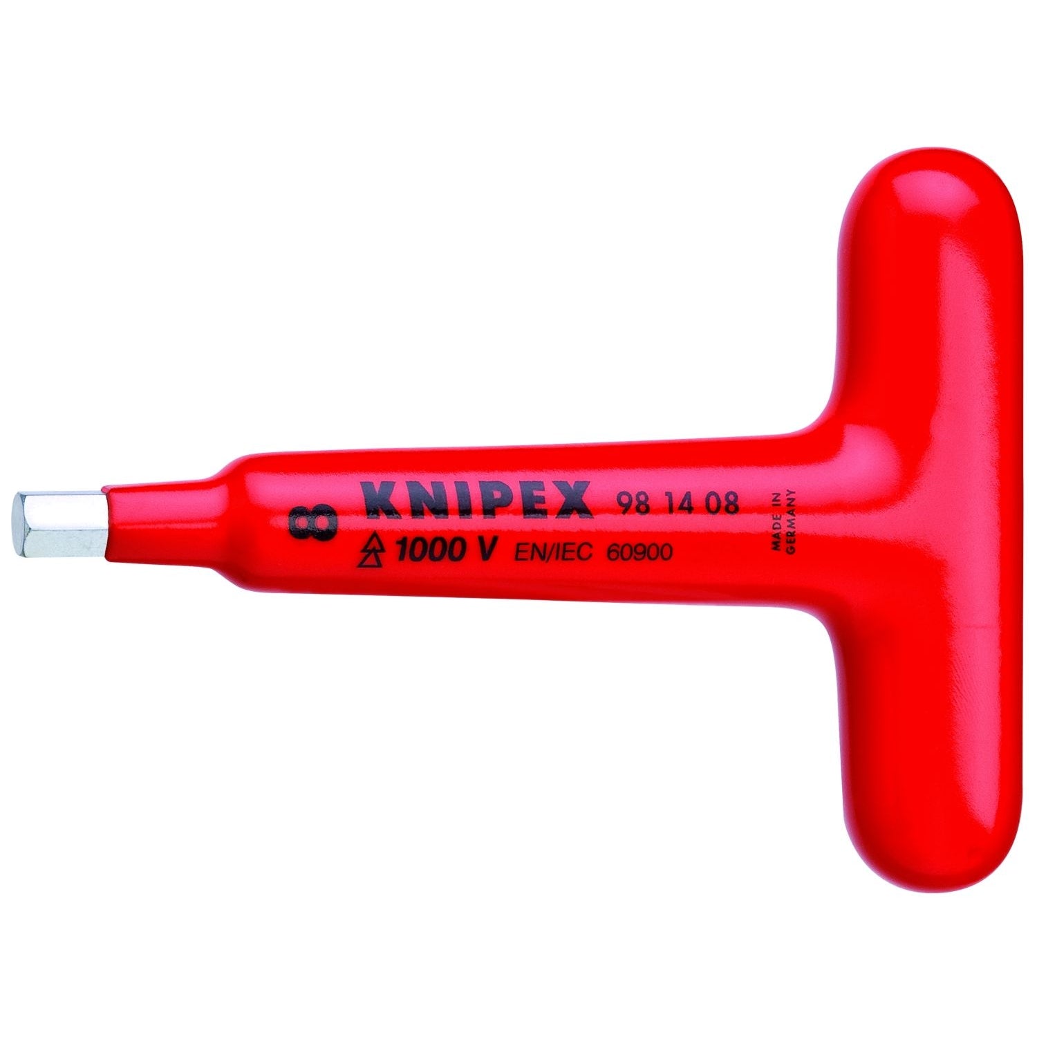 Knipex 98 14 08 T-Handle for Hexagon Socket Screws