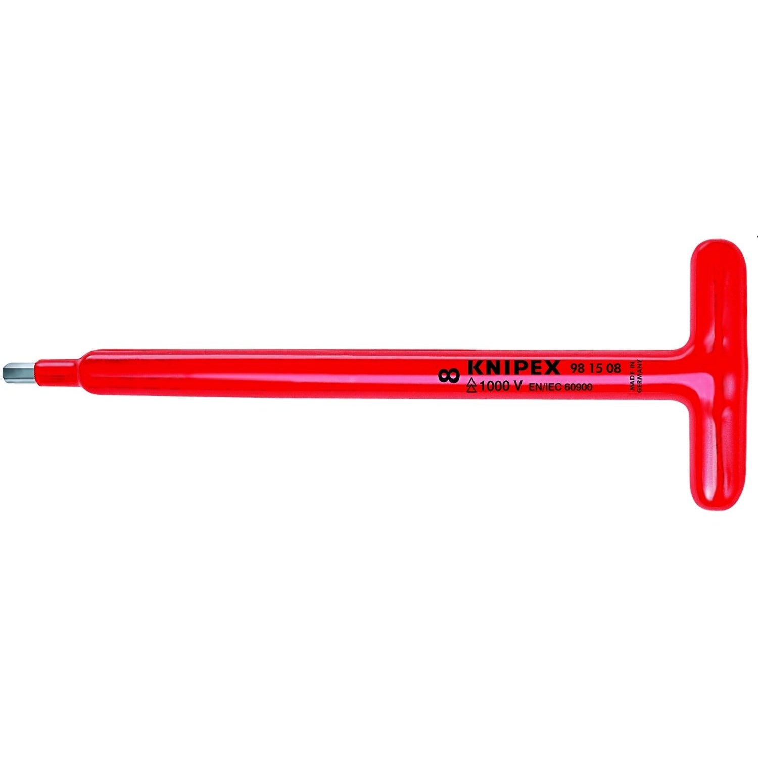 Knipex 98 15 08 T-Handle for Hexagon Socket Screws