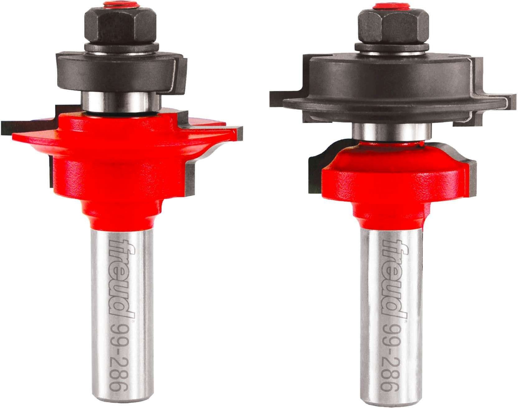 Freud 99-286 2-Inch Glass Panel Cabinet Door Router Bit Set