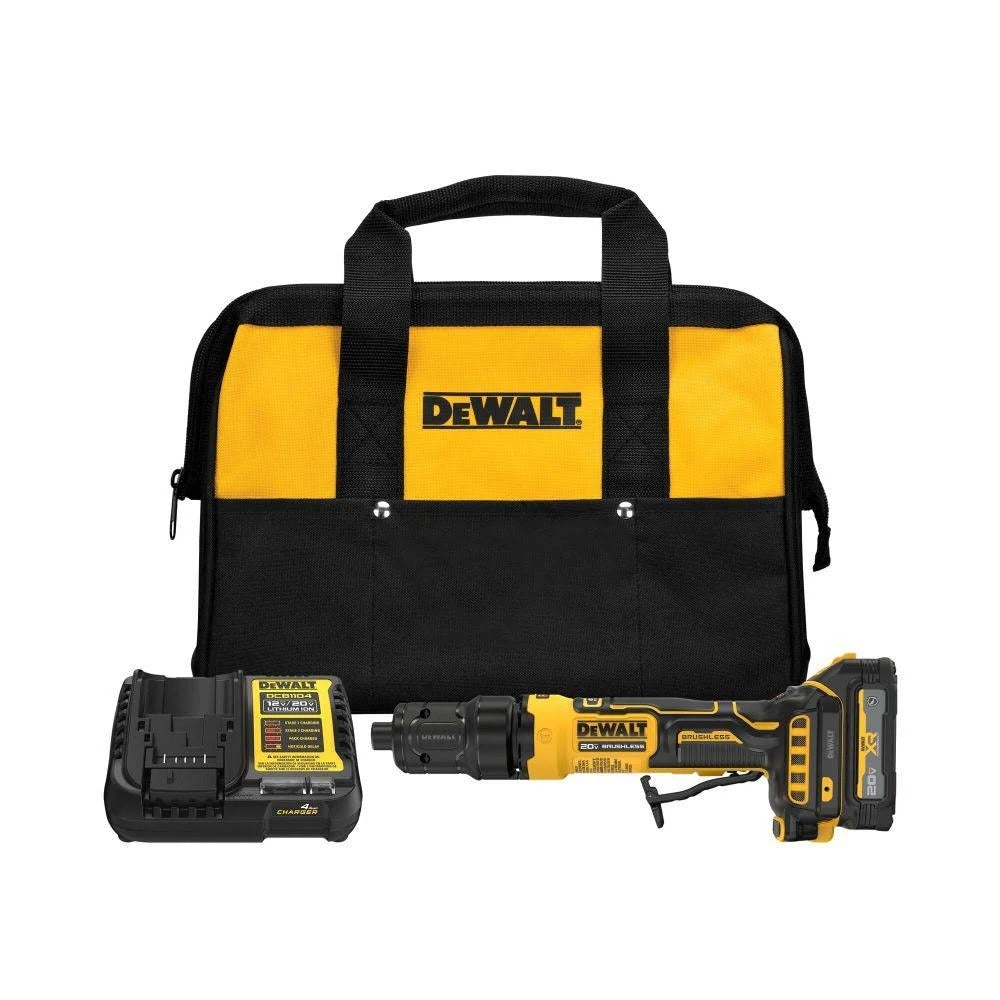 DeWALT DCG420GE1 20V MAX ATOMIC Die Grinder Oil-Resistant  1.7Ah XR POWERSTACK Kit