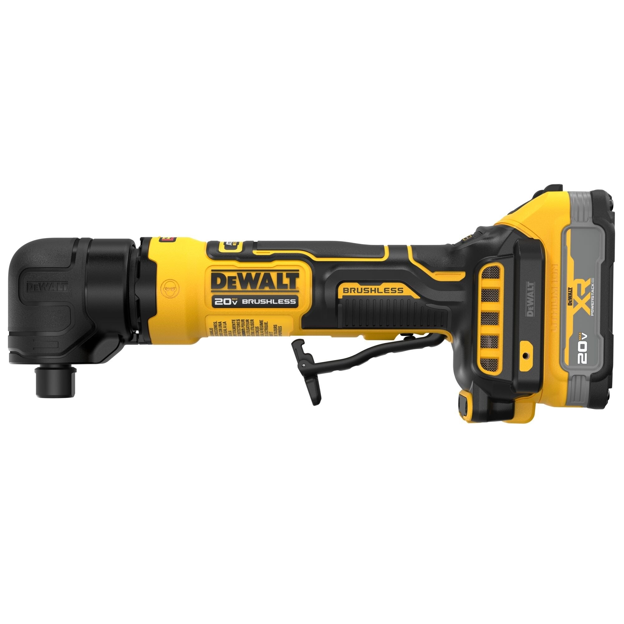 DeWALT DCG422E2 20V MAX ATOMIC Right Angle Die Grinder 1.7Ah XR POWERSTACK Kit