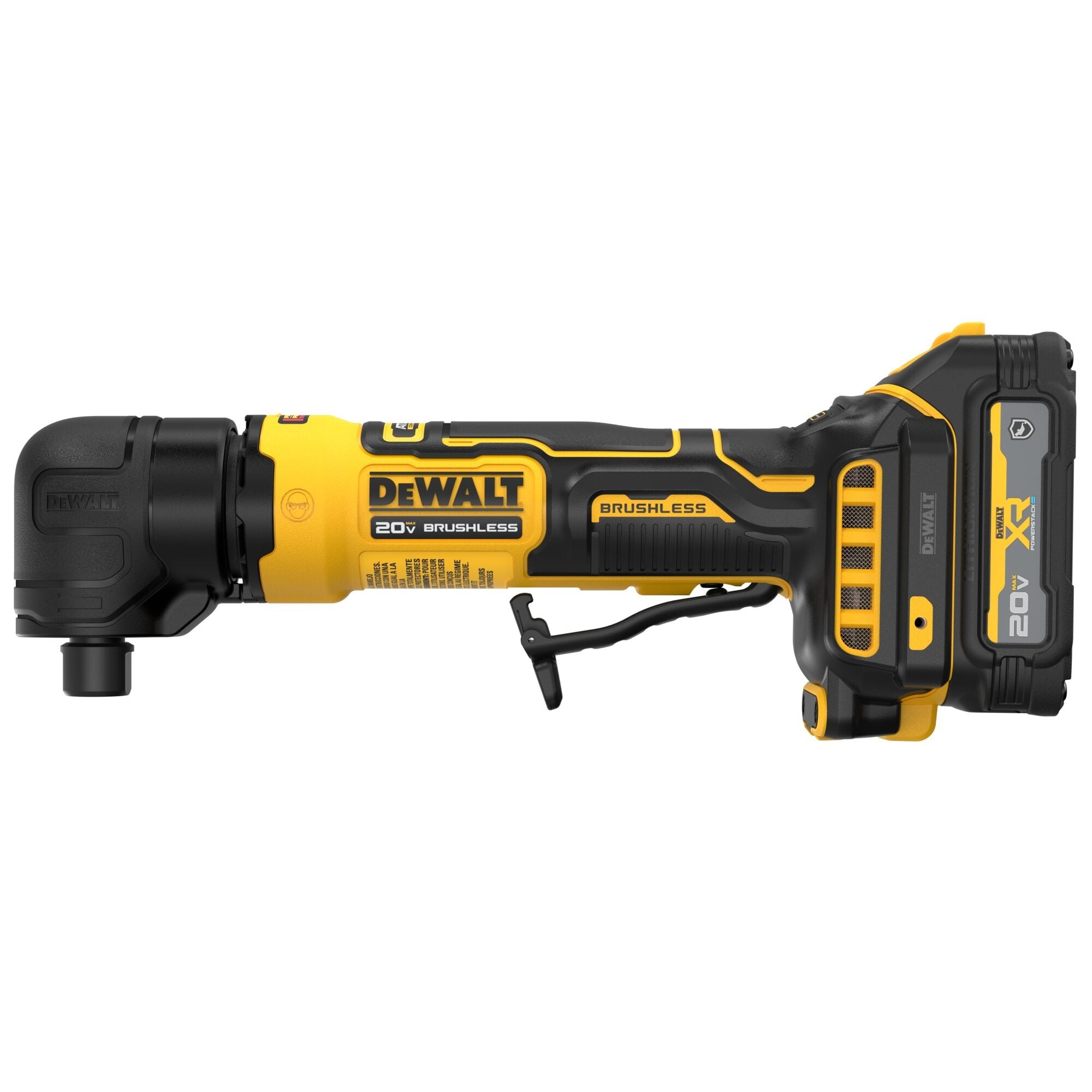 DeWALT DCG422GE1 20V MAX ATOMIC Right Angle Die Grinder Oil-Resistant 1.7Ah XR POWERSTACK Kit