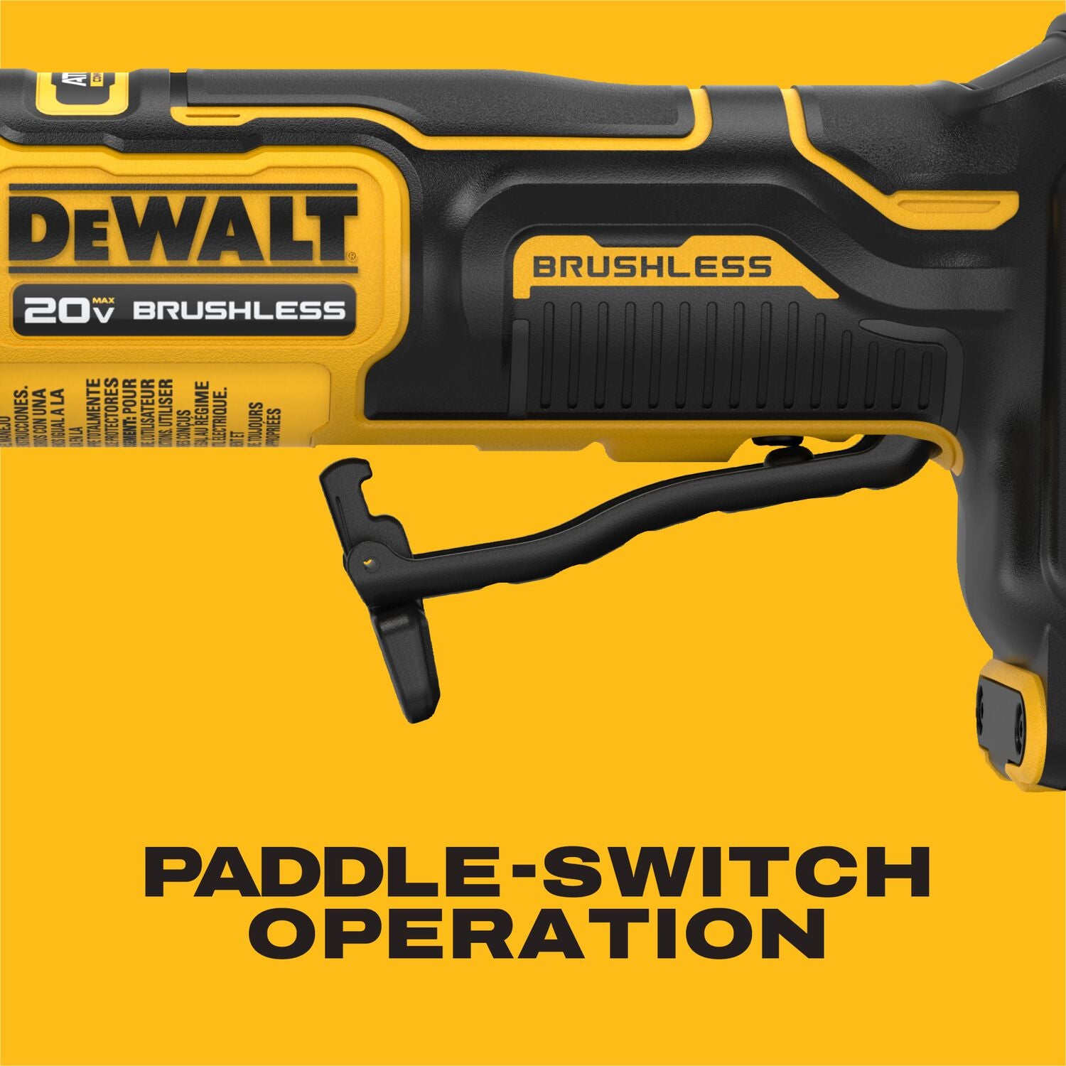 DeWALT DCG402B 20V MAX ATOMIC 4.5-in. Angle Grinder, Tool Only