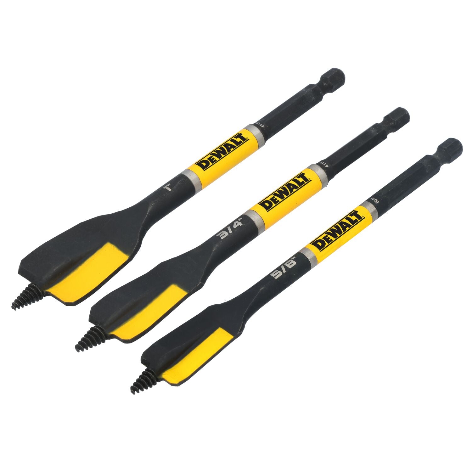 DeWALT DWAWDNS3PC ELITE SERIES Nail Cutting Spade 3-Piece Bit Set