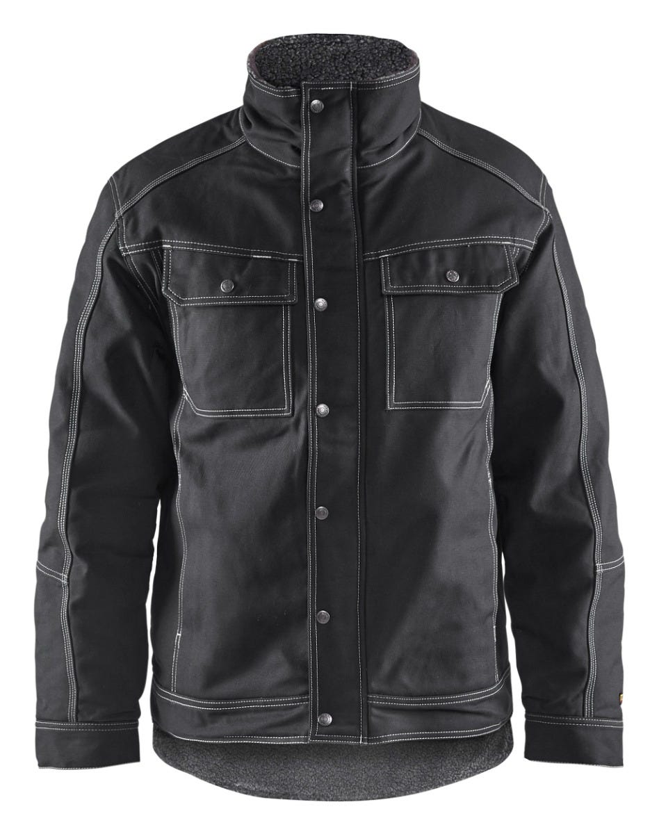 Blaklader 48161370 Toughguy Pile Lined Jacket, Black