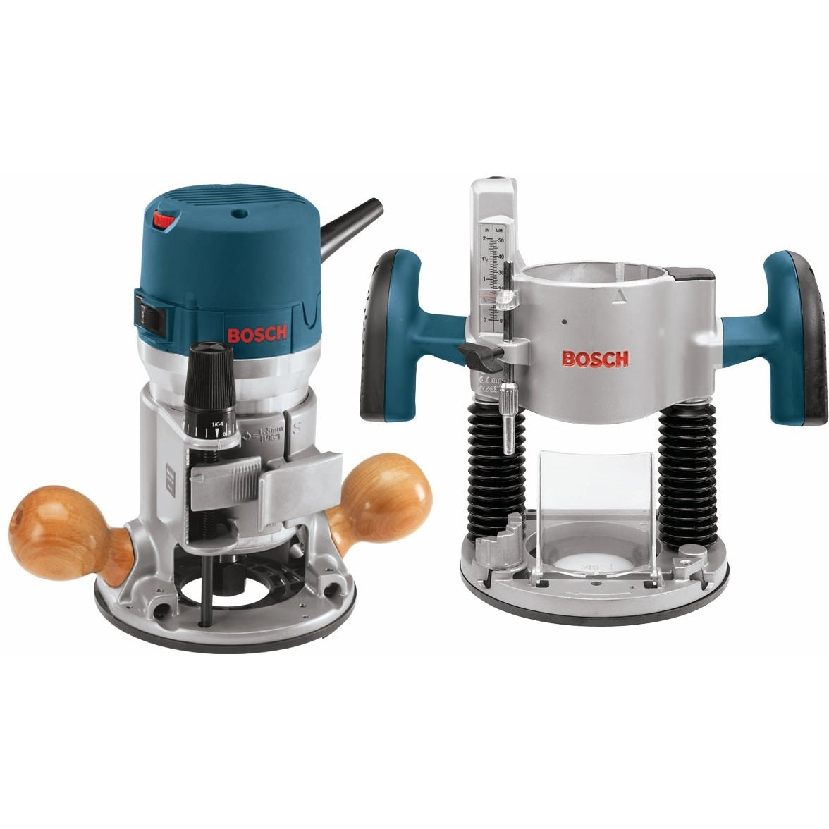 BOSCH ボッシュ　1617EVSPK プランジルーター　新品 Bosch 1617EVSPK Corded 2.25 HP Combination Plunge and Fixed Base