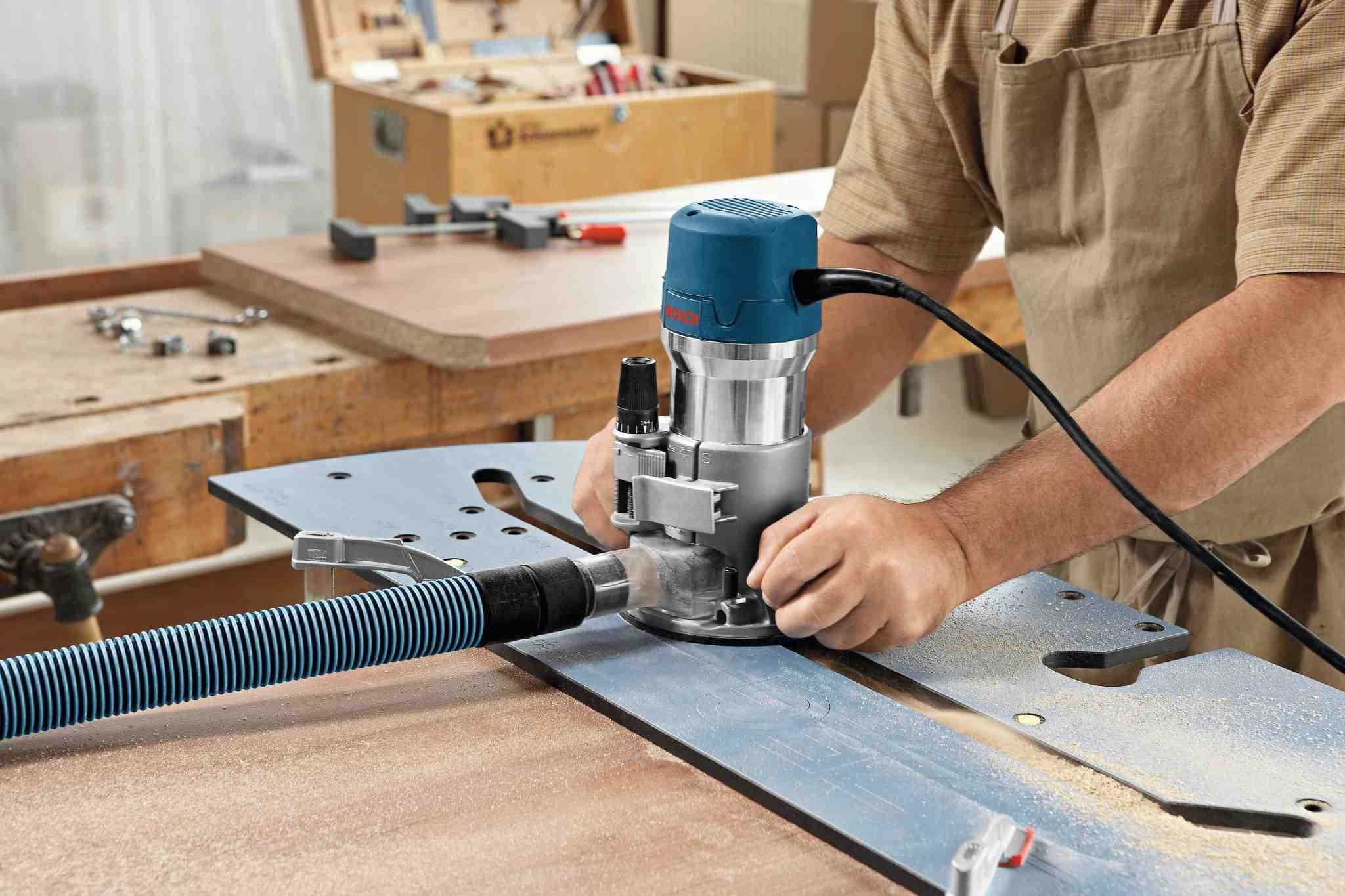Bosch 1617EVSPK 2.25 HP Combination Plunge and Fixed Base Router