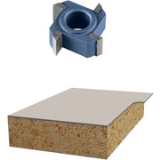 Bosch 85417M 7/8 In. x 5/16 In. Carbide Tipped 4-Flute Flush Trim Replacement Cutter Router Bit