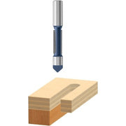 Bosch 85428M 3/8 In. x 1 In. Carbide Tipped 2-Flute Pilot Panel Router Bit