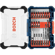 Bosch DDMS20 20-Piece Impact Tough Drill Drive Custom Case System Set