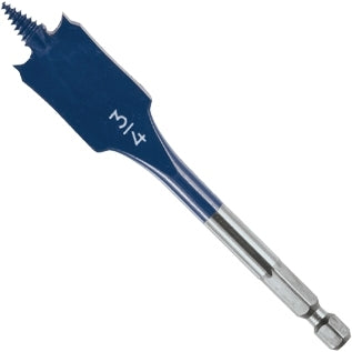 Bosch DSBS1009 3/4 In. x 4 In. Daredevil Stubby Length Spade Bits, 1-Pack