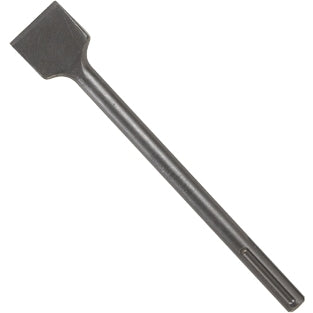 Bosch HS1815 2 In. x 12 In. Scraping Chisel Tool Round Hex/Spline Hammer Steel