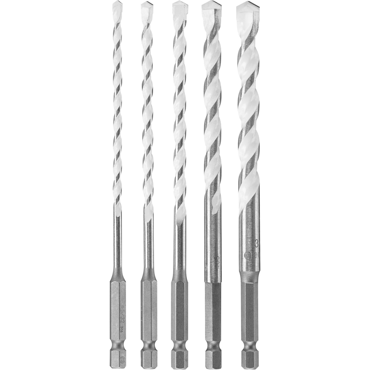 Bosch MP500T 5-Piece Multipurpose Drill Bit Set