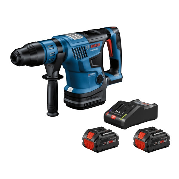Bosch GBH18V-36CK24 PROFACTOR 18V Hitman Connected-Ready SDS-max 1-9/16 In. Rotary Hammer Kit with (2) CORE18V 8.0 Ah PROFACTOR Performance Batteries