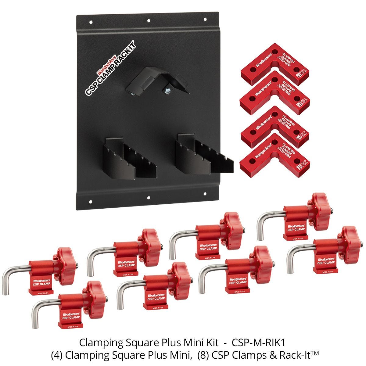 Woodpeckers CSP Clamp Square PLUS Square (2-Pack)