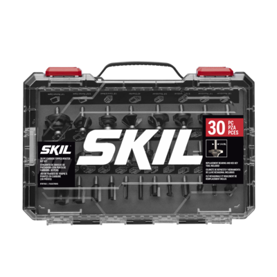 SKIL RTB7502 30 Pc. Carbide-Tipped Router Bit Set