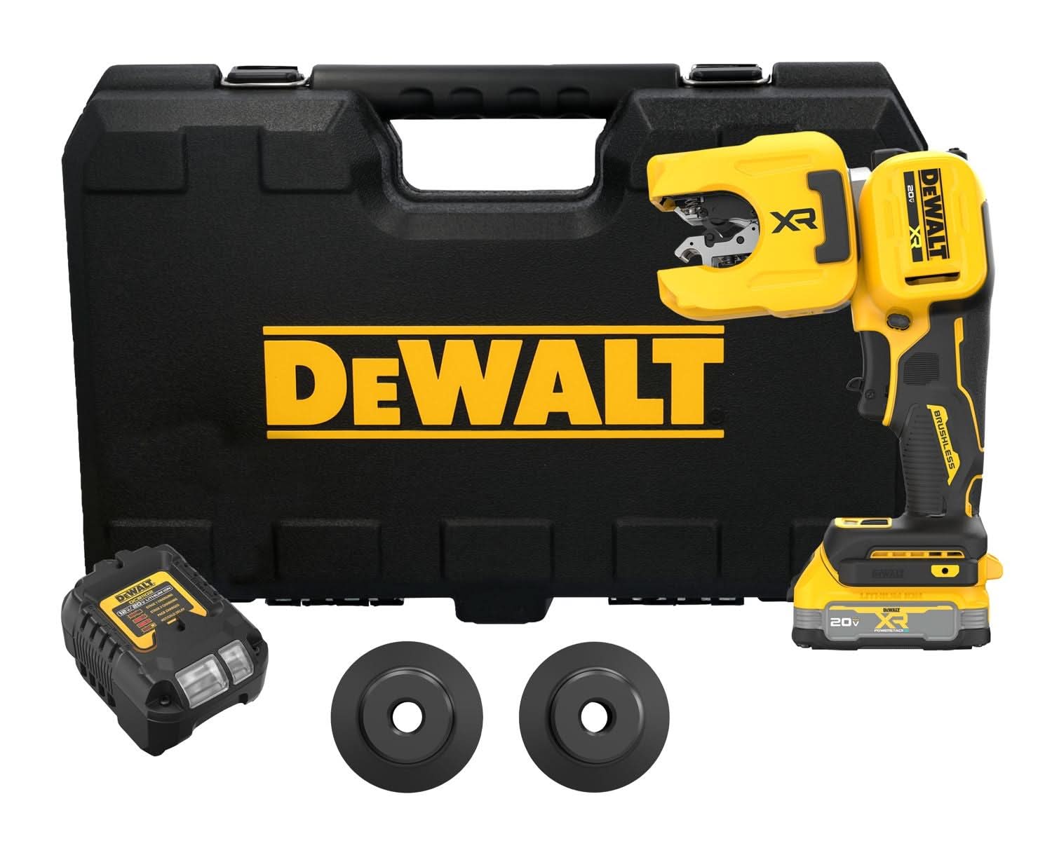 DeWALT DCE154E1 20V MAX* XR 1/4-in. to 1-1/4-in. Copper Tubing