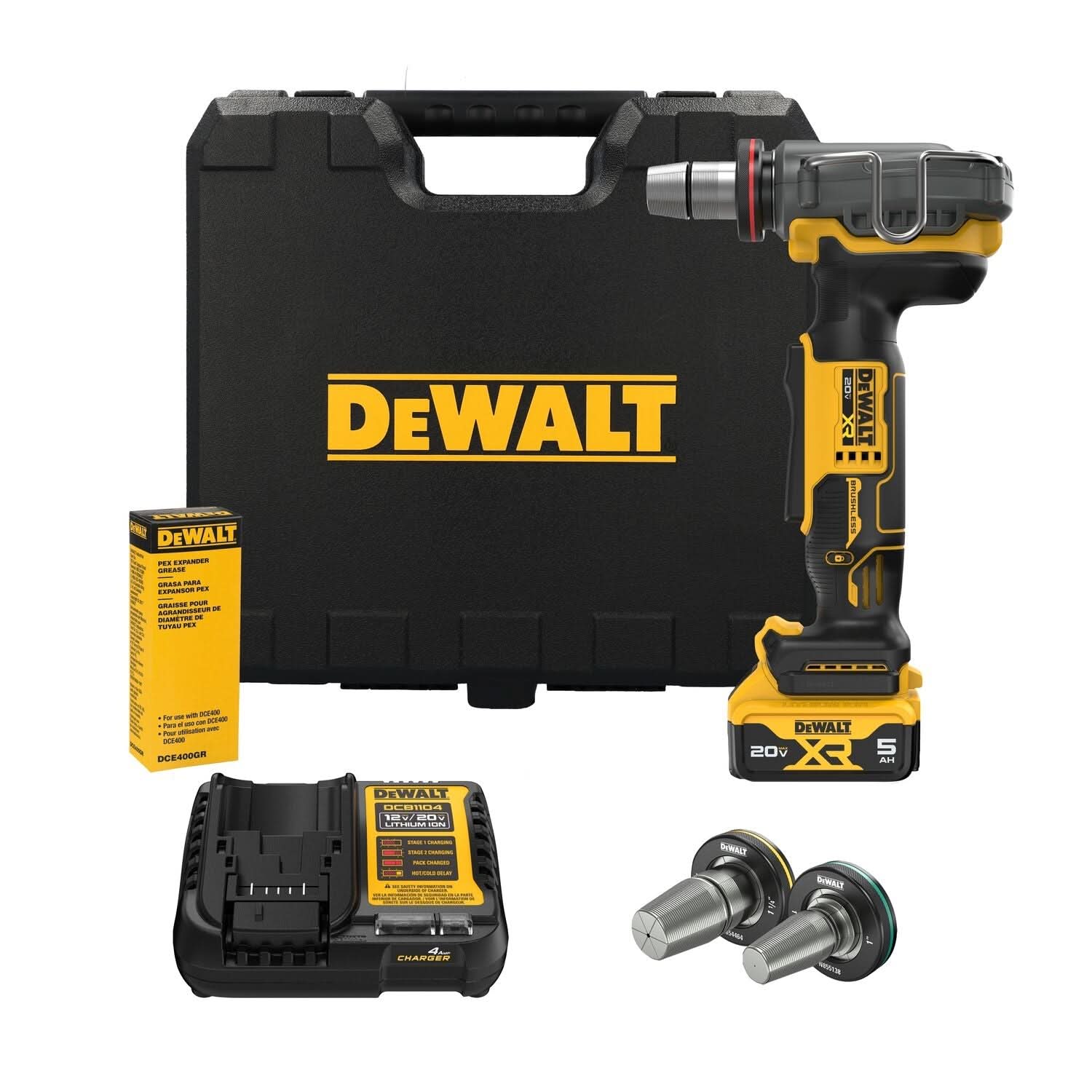 Test De La Pompe à Graisse électrique Sans Fil Dewalt XR 18V