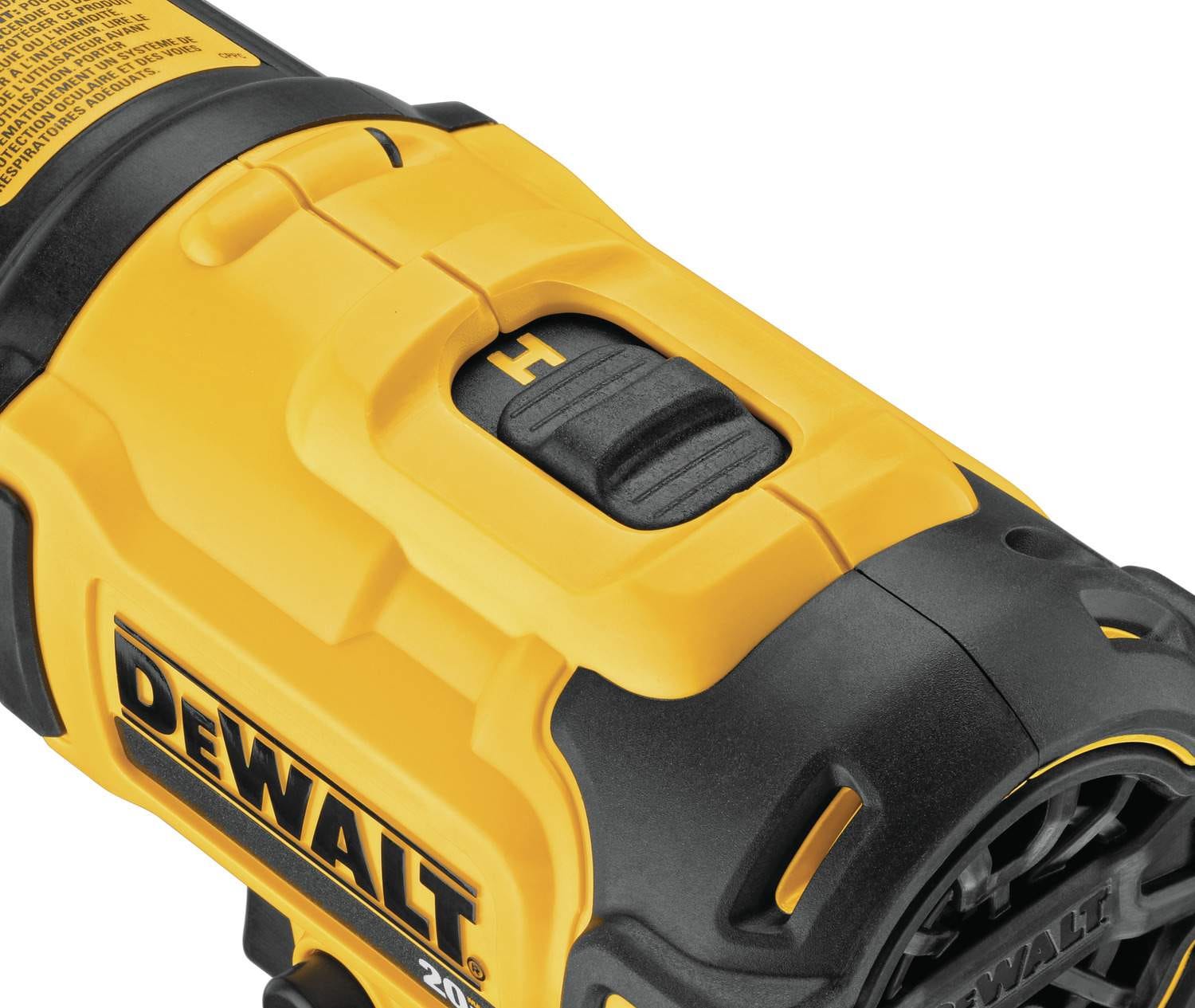 DeWalt DCE530P1 20V MAX Heat Gun 5.0ah Kit
