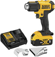 DeWalt DCE530P1 20V MAX Heat Gun 5.0ah Kit