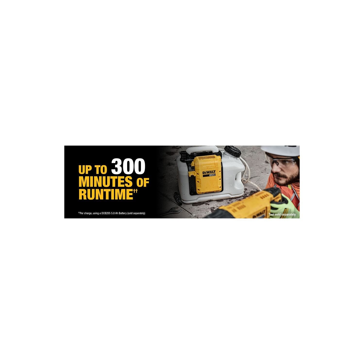 DeWalt DCE6820B 20V MAX Powered Water Tank, Tool Only