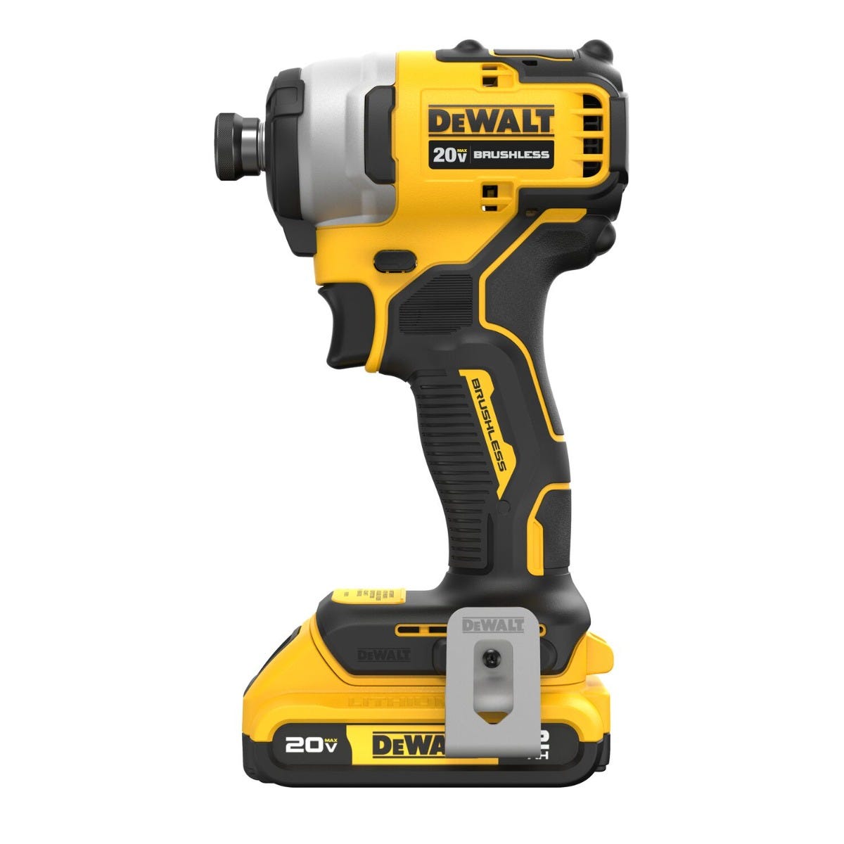 DeWalt DCF809D1 ATOMIC 20V MAX Brushless Compact 1/4 in. Impact Driver 2.0Ah Kit