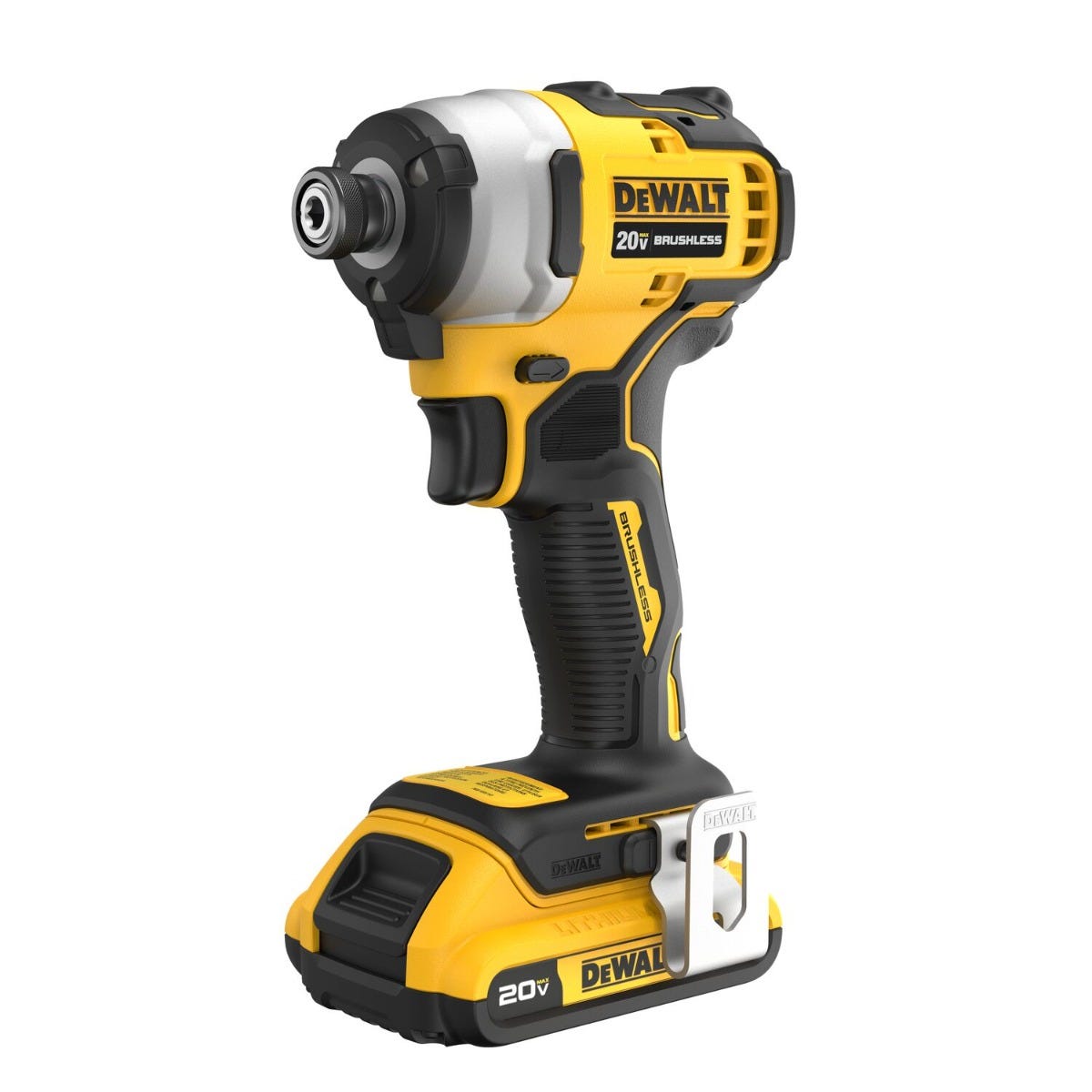 DeWalt DCF809D1 ATOMIC 20V MAX Brushless Compact 1/4 in. Impact Driver 2.0Ah Kit