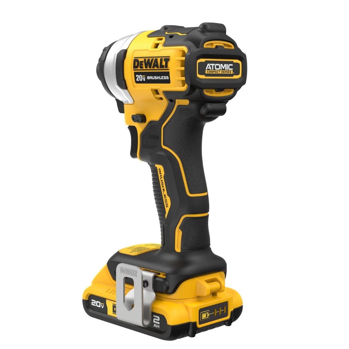 DeWalt DCF809D1 ATOMIC 20V MAX Brushless Compact 1/4 in. Impact Driver 2.0Ah Kit