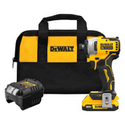 DeWalt DCF809D1 ATOMIC 20V MAX Brushless Compact 1/4 in. Impact Driver 2.0Ah Kit